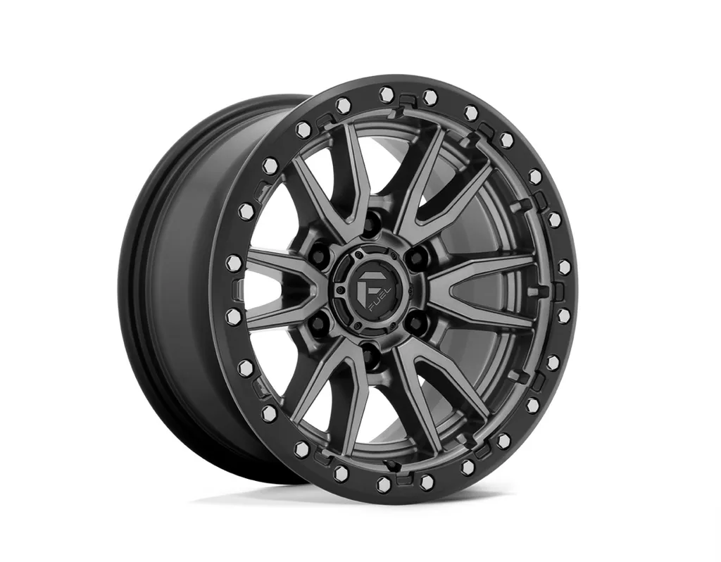 Колесный диск Fuel D680 Rebel 18x9j" PCD6х139,7 темно-серый с черным ободом 2
