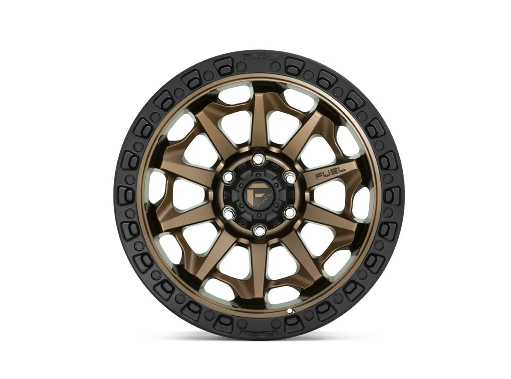 Колесный диск Fuel Covert D696 18x9j" PCD6х139,7 бронза с черным ободом