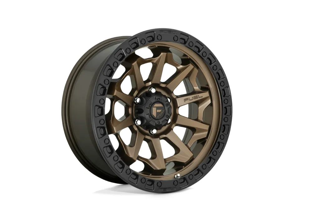 Колесный диск Fuel Covert D696 18x9j" PCD6х139,7 бронза с черным ободом 3