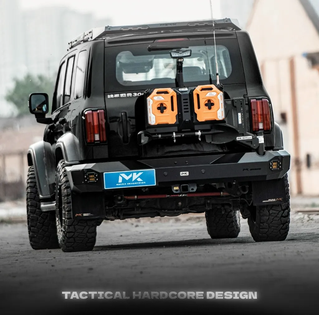Канистра Meika Offroad 4 литра оранжевая 4