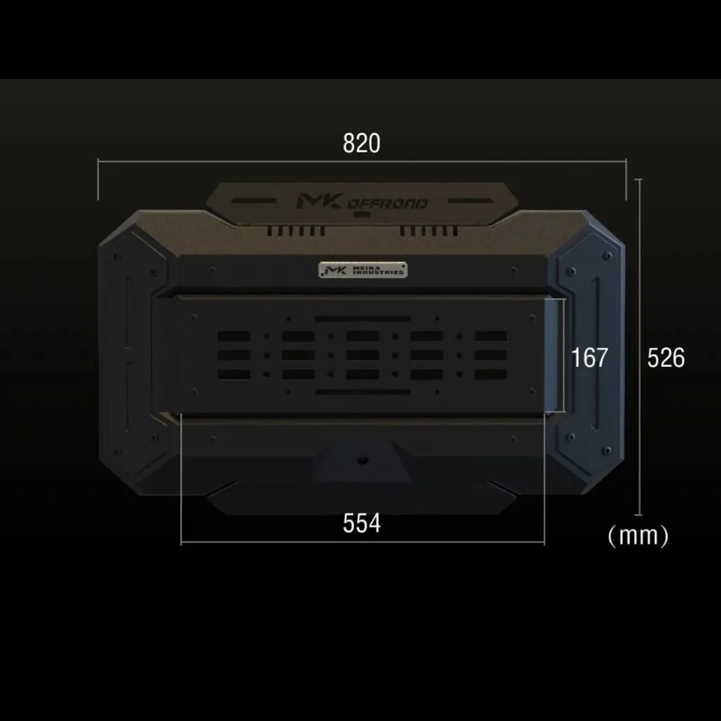Tank 300 Задняя панель Meika Ap4 с креплением 6