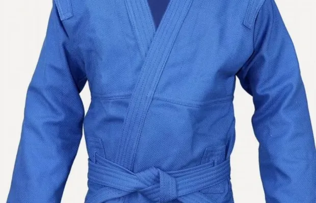 Куртка для самбо цвет Синий