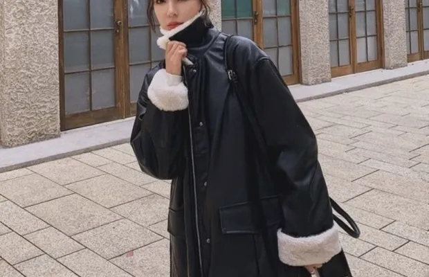 Дубленка кожа мех