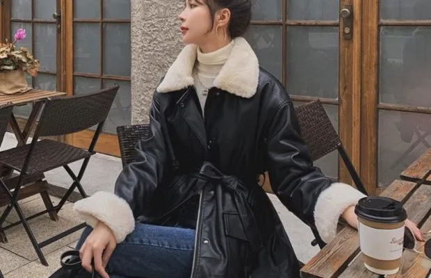 Дубленка кожа мех