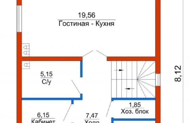 Проект дома 86 кв.м
