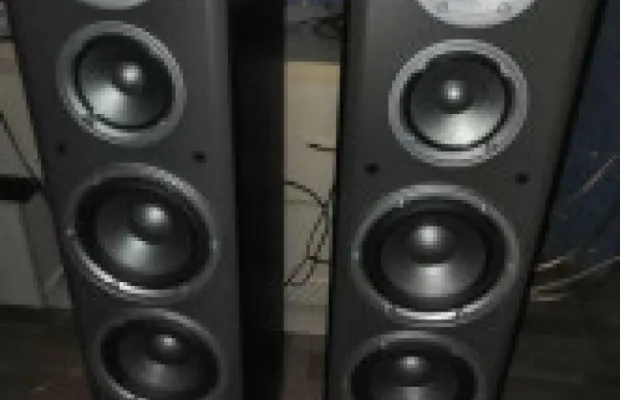 Напольные колонки jbl e80 и ресивер пионер vsx-516