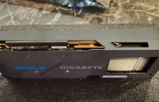 Продаётся видеокарта gigabyte radeon rx 6600 eagle 8gc