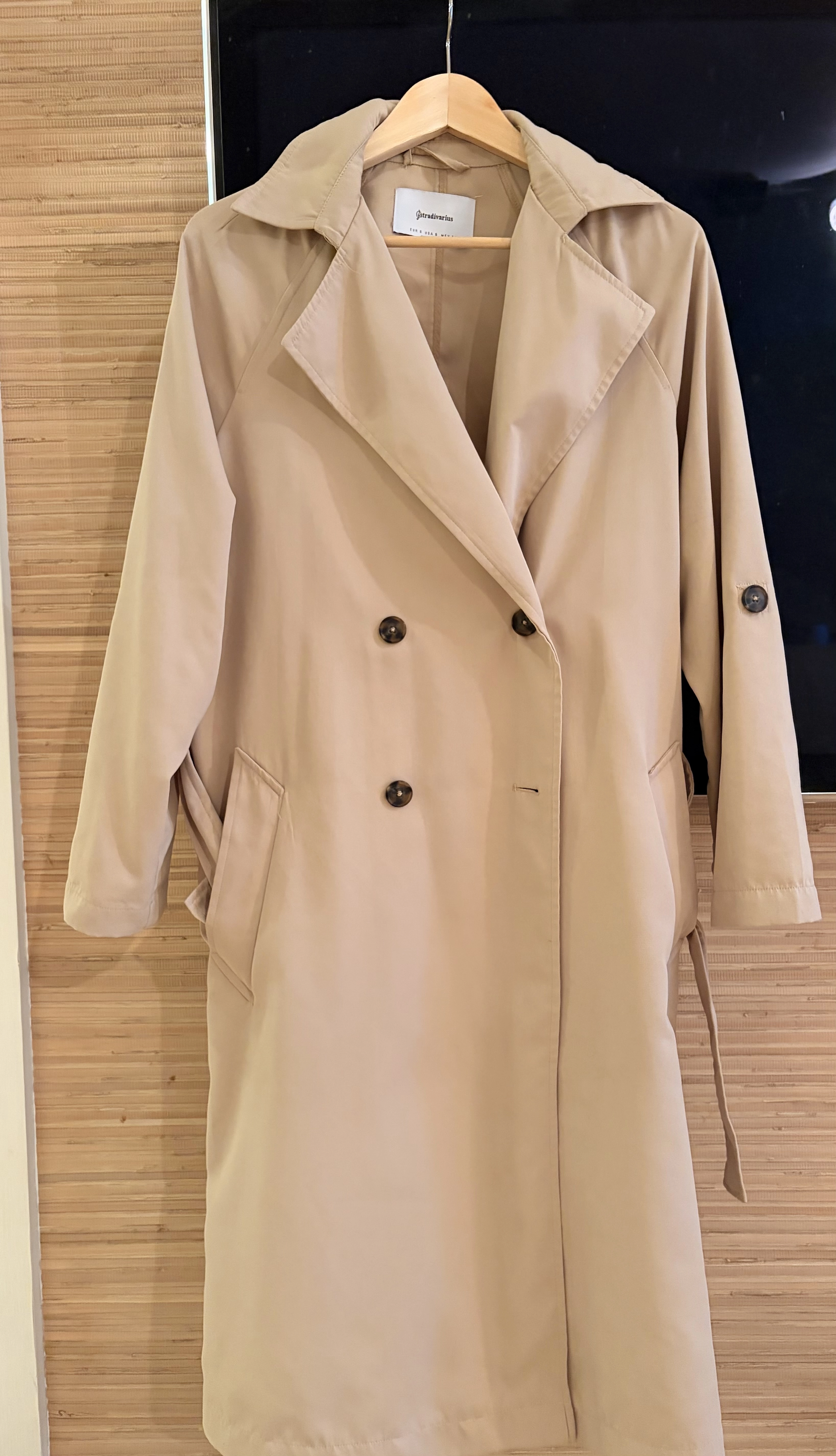 Тренч Stradivarius размер s