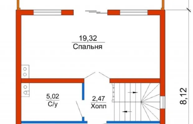 Проект дома 86 кв.м