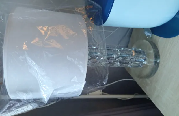 Лампа хрустальная