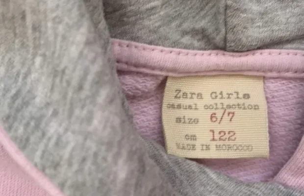 Худи Zara на 6 лет