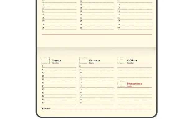 Еженедельник недатированный МАЛЫЙ ФОРМАТ 95155 мм, А6, BRAUBERG «Iguana», под кожу, 64 л