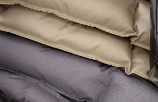 Ткань Оксфорд 600d pu рулонами сер, беж, бел