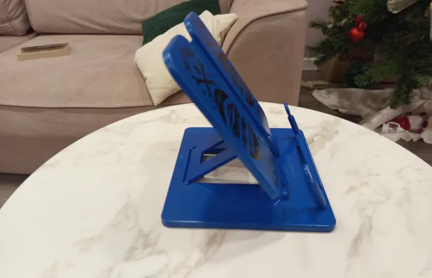 Подставка для учебника синяя