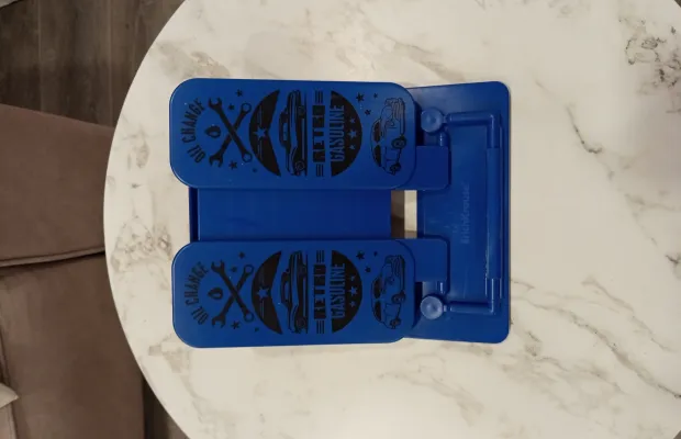 Подставка для учебника синяя