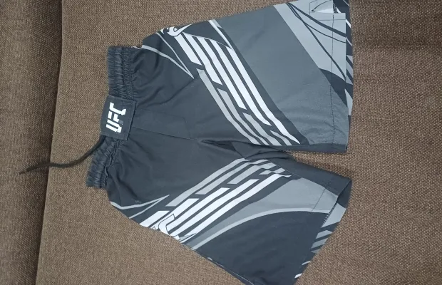 Шорты UFC серо-черный