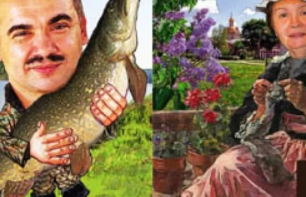 ШАРЖ-КОЛЛАЖ по ФОТО