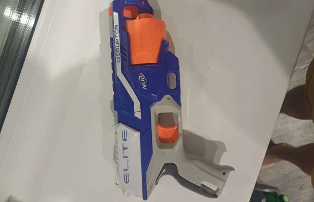 Пистолет игрушечный с резиновыми пулями