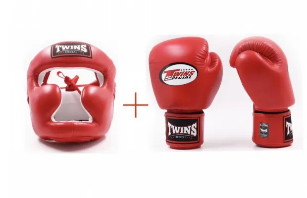 Комплект ПерчаткиШлем Twins Special 12oz Оригинал
