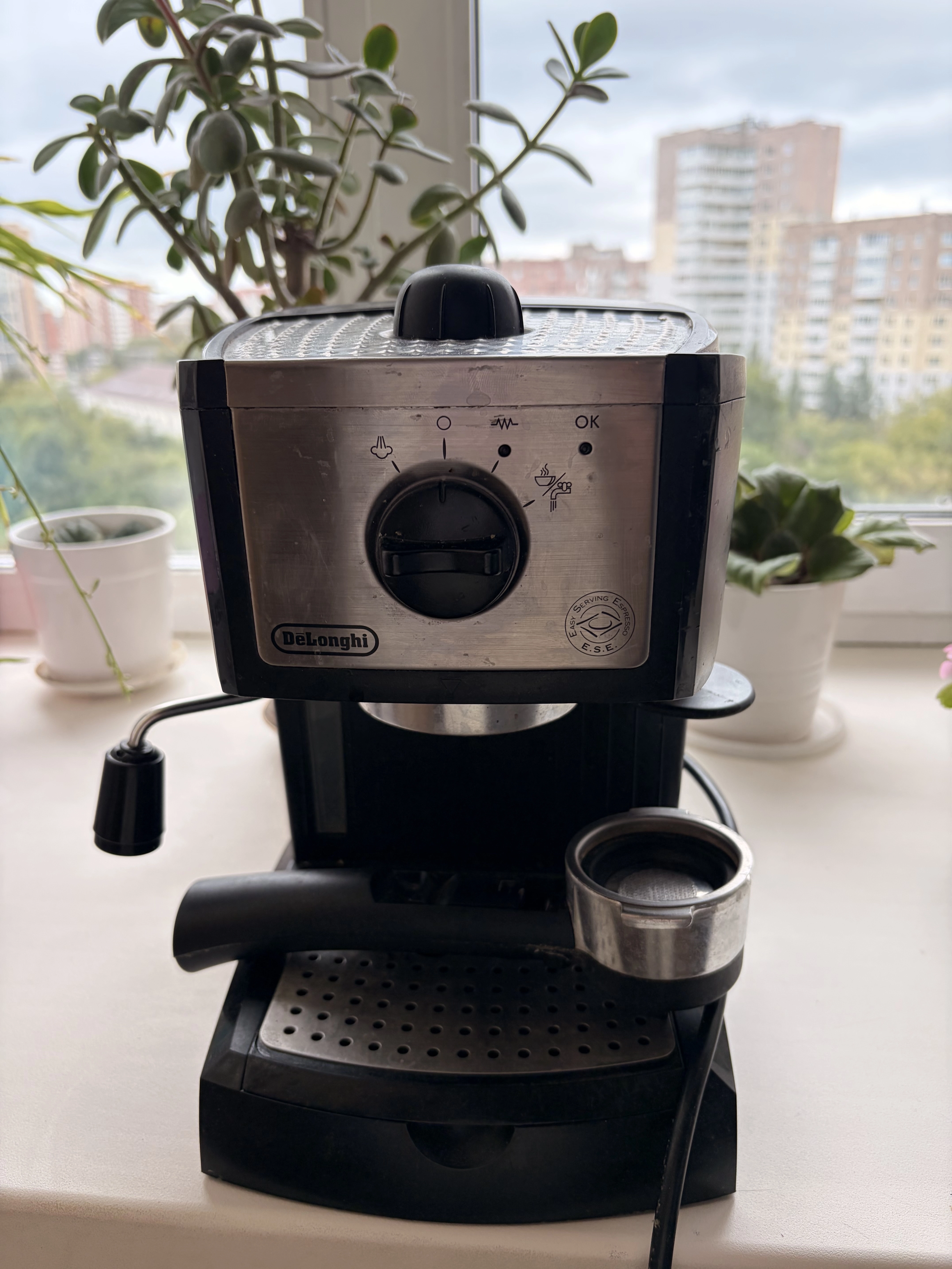 Кофемашина рожковая delonghi