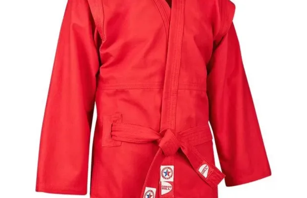 Куртка для самбо цвет красный