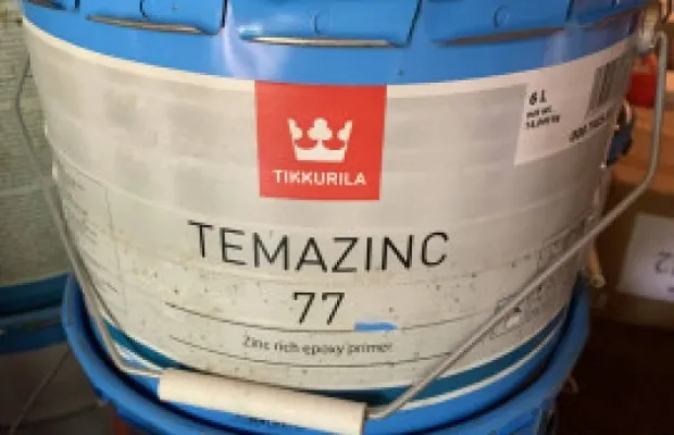 Краска TIKKURILA TEMAZINC 77 эпоксидная