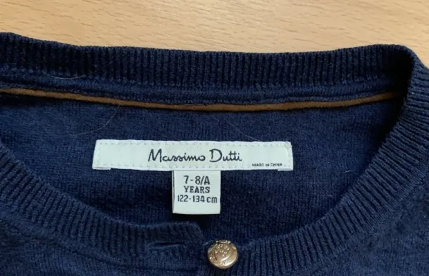 Кардиган Massimo dutti 7 лет