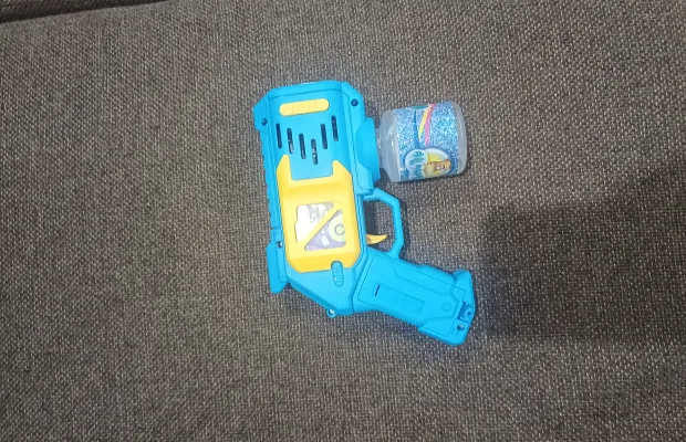 Пистолет пузыри мыльные электрический