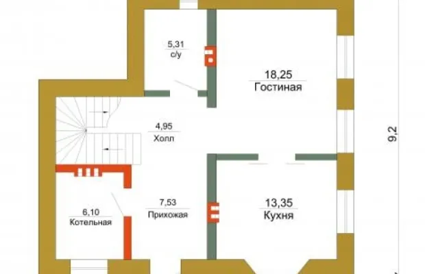 Проект дома 110 кв. м