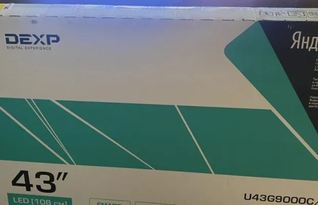 Телевизор Dexp 43