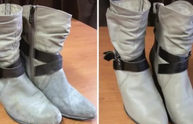 Химчистка замши кожи