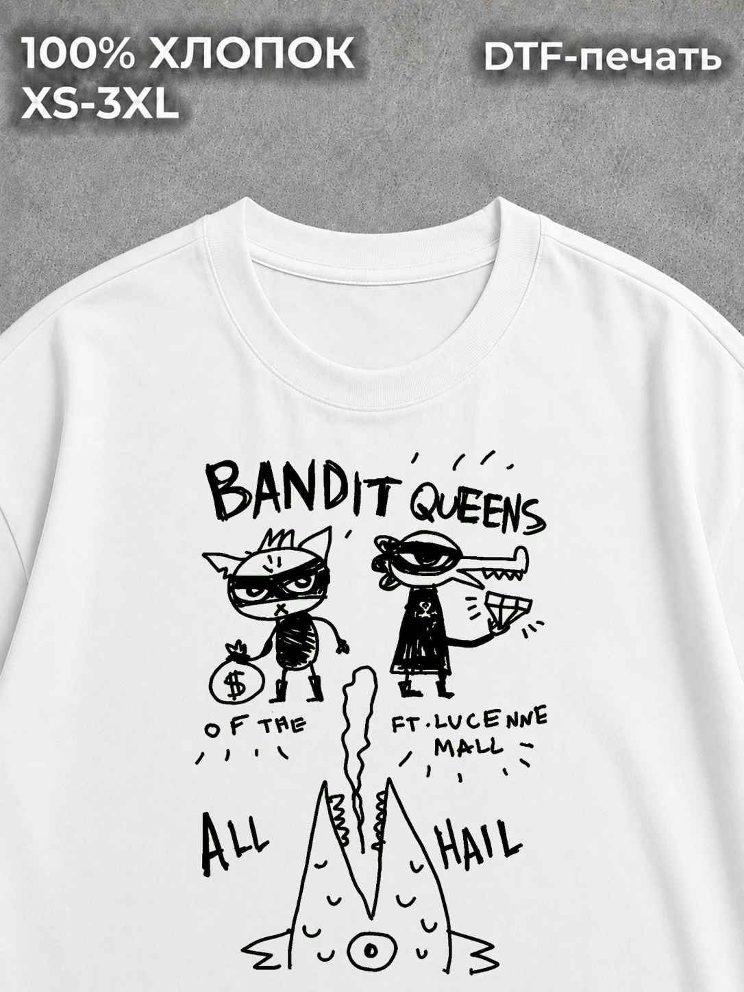 Футболка y2k night in the woods white
