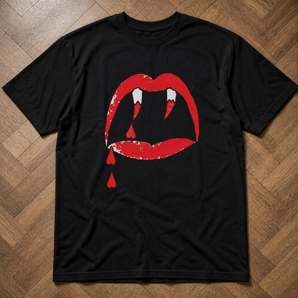 Футболка ysl vampire y2k archive flat_lay