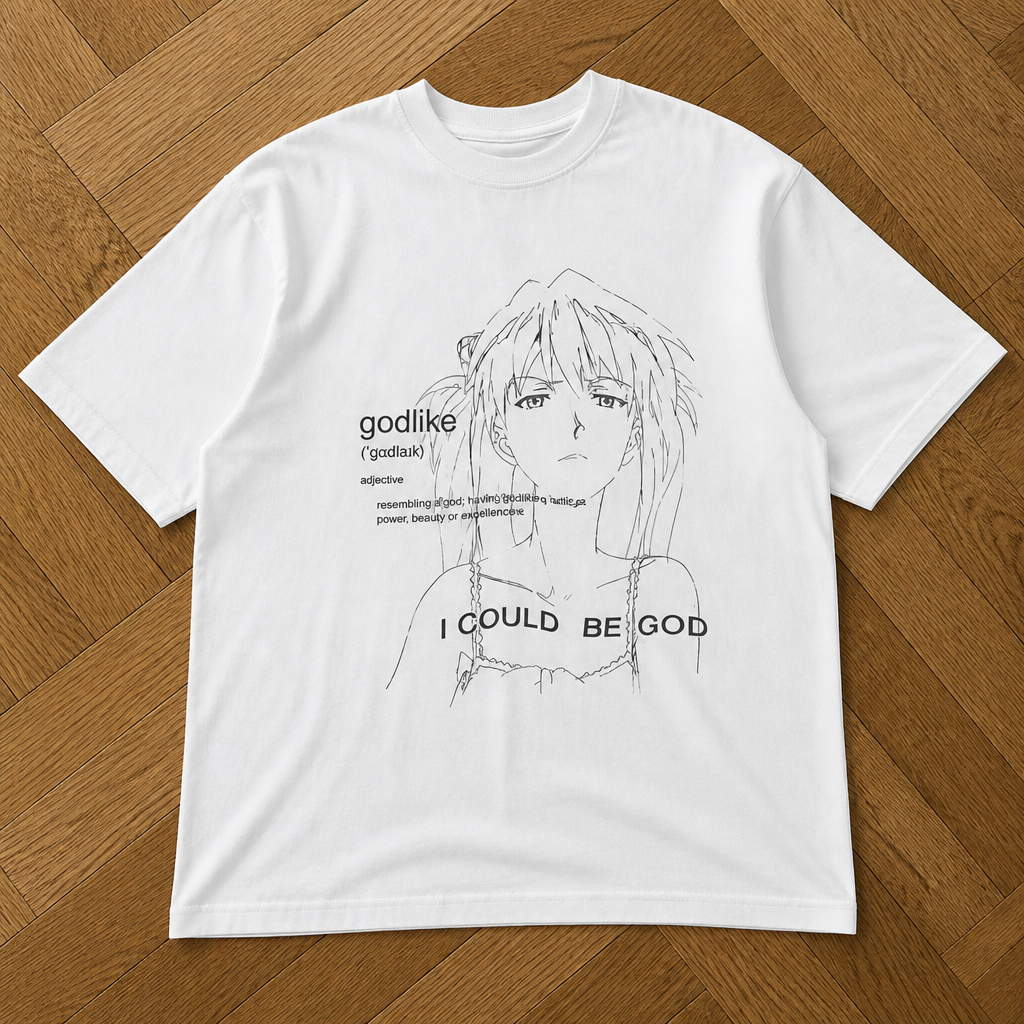 Футболка evangelion y2k anime type archive flat_lay