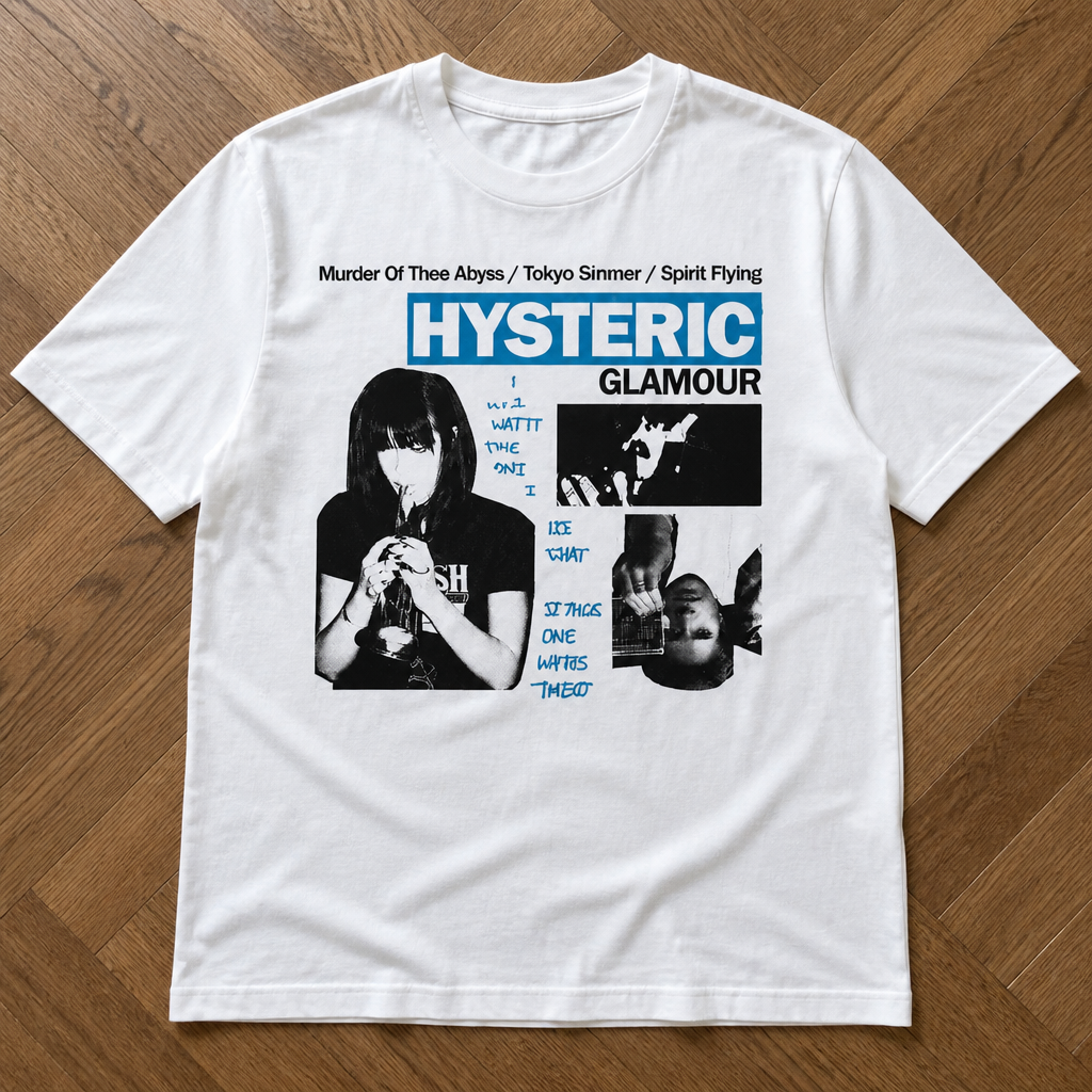 Футболка hysteric glamour archive y2k flat_lay
