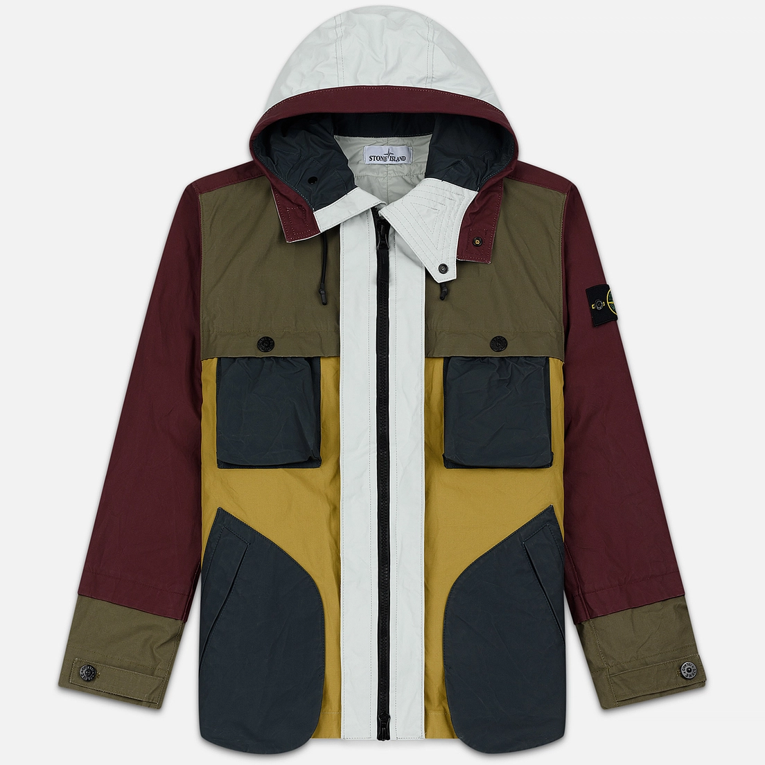 Куртка Stone Island Tela Placcata Bicolore - фото 1
