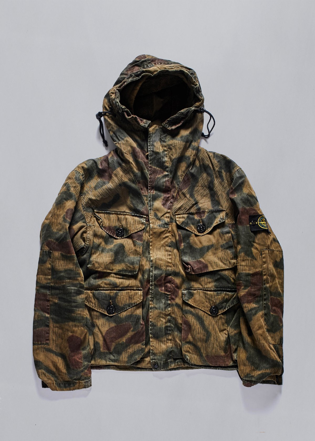 Куртка STONE ISLAND MARSH CAMO FIELD JACKET - фото 1