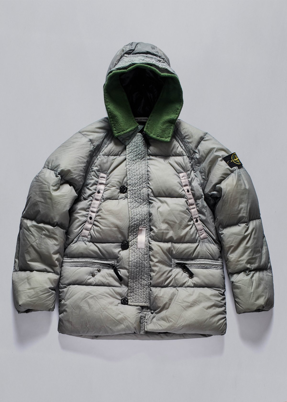 Пуховик STONE ISLAND GARMENT DYED GOOSE DOWN JACKET - фото 1