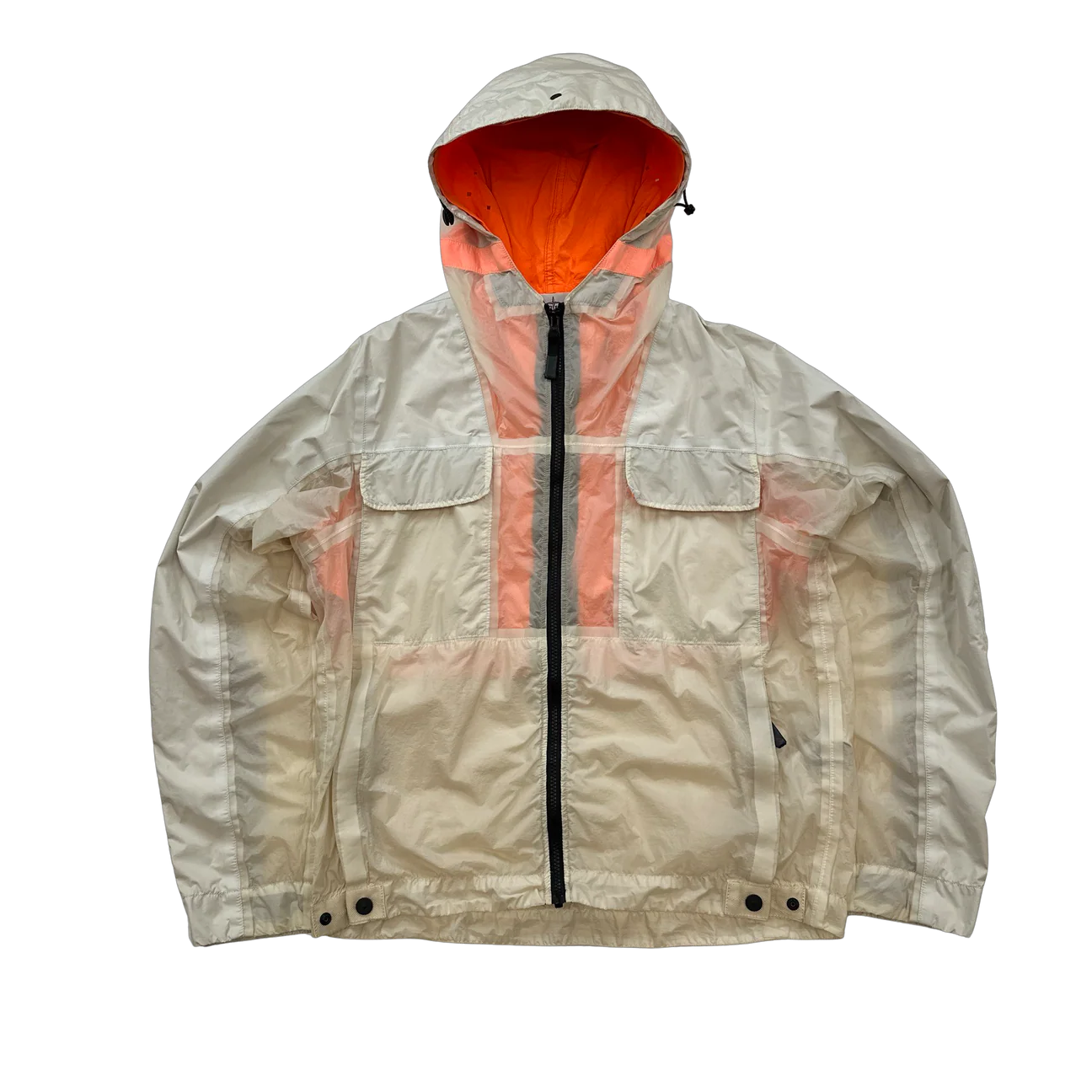 Куртка Stone Island Marina Reflective Spellout Mesh Dual Layer Jacket - фото 1