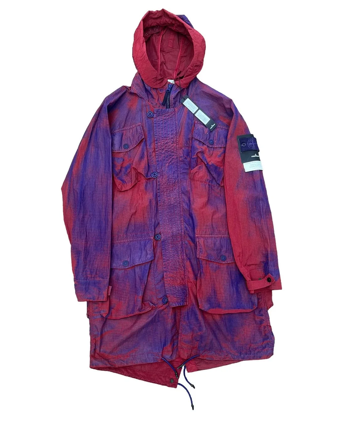 Куртка Stone Island PROTOTYPE RESEARCH SERIES_04 MANUAL FLOCKING ON NYLON METAL GRID-OVD - фото 1