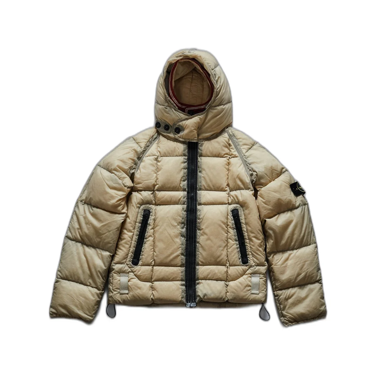Пуховик Stone Island OPAQUE NYLON SHORT GOOSE DOWN JACKET - фото 1