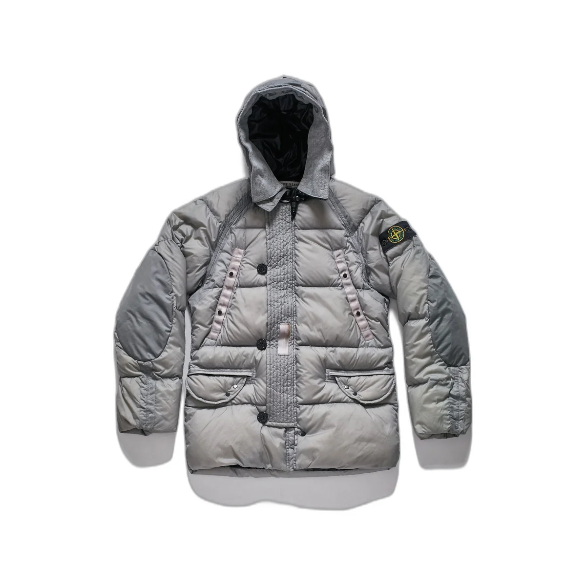 Пуховик Stone Island GARMENT DYED GOOSE DOWN JACKET - фото 1