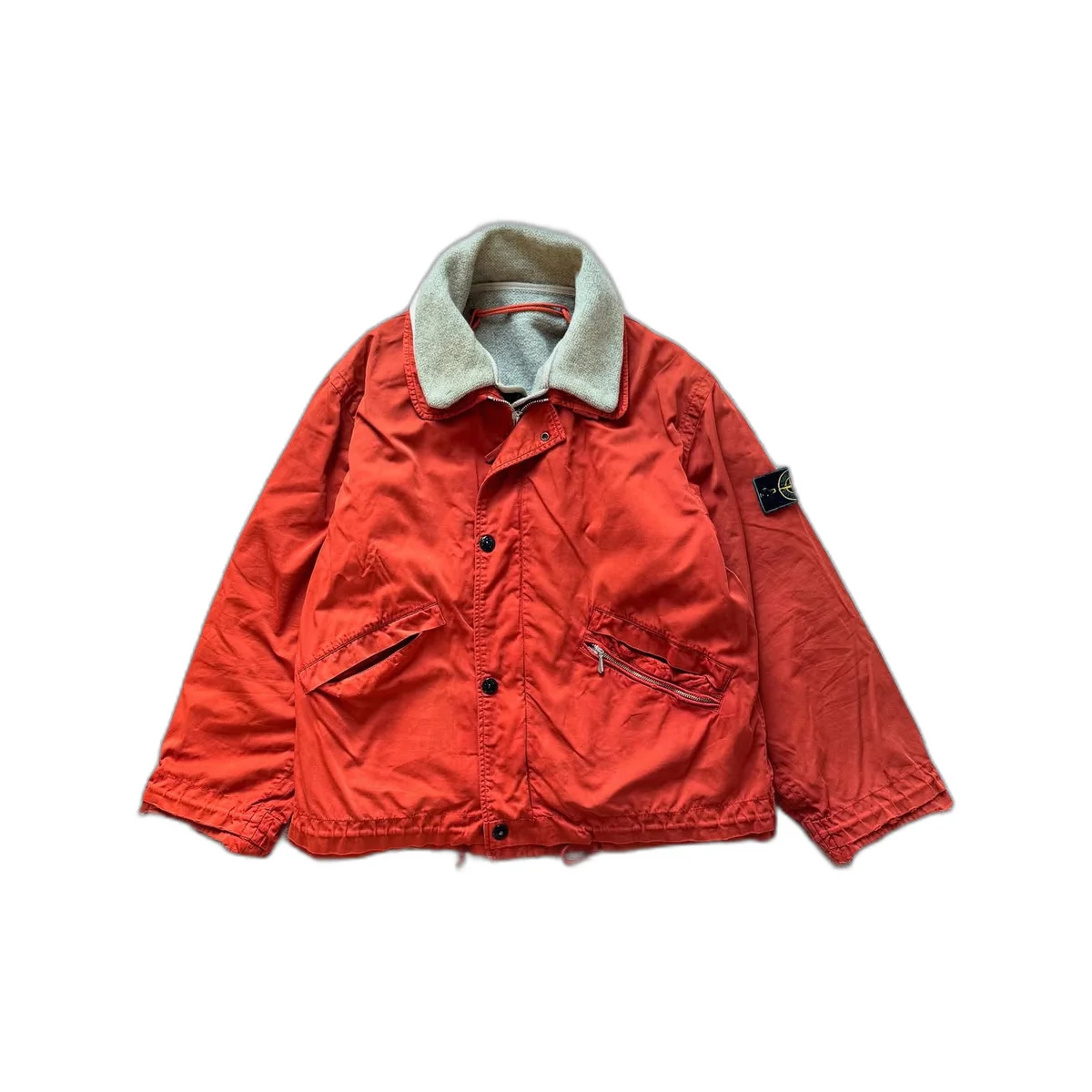 Куртка Stone Island RASO GOMMATO DUTCH-ROPE WOOL LINED JACKET - фото 1