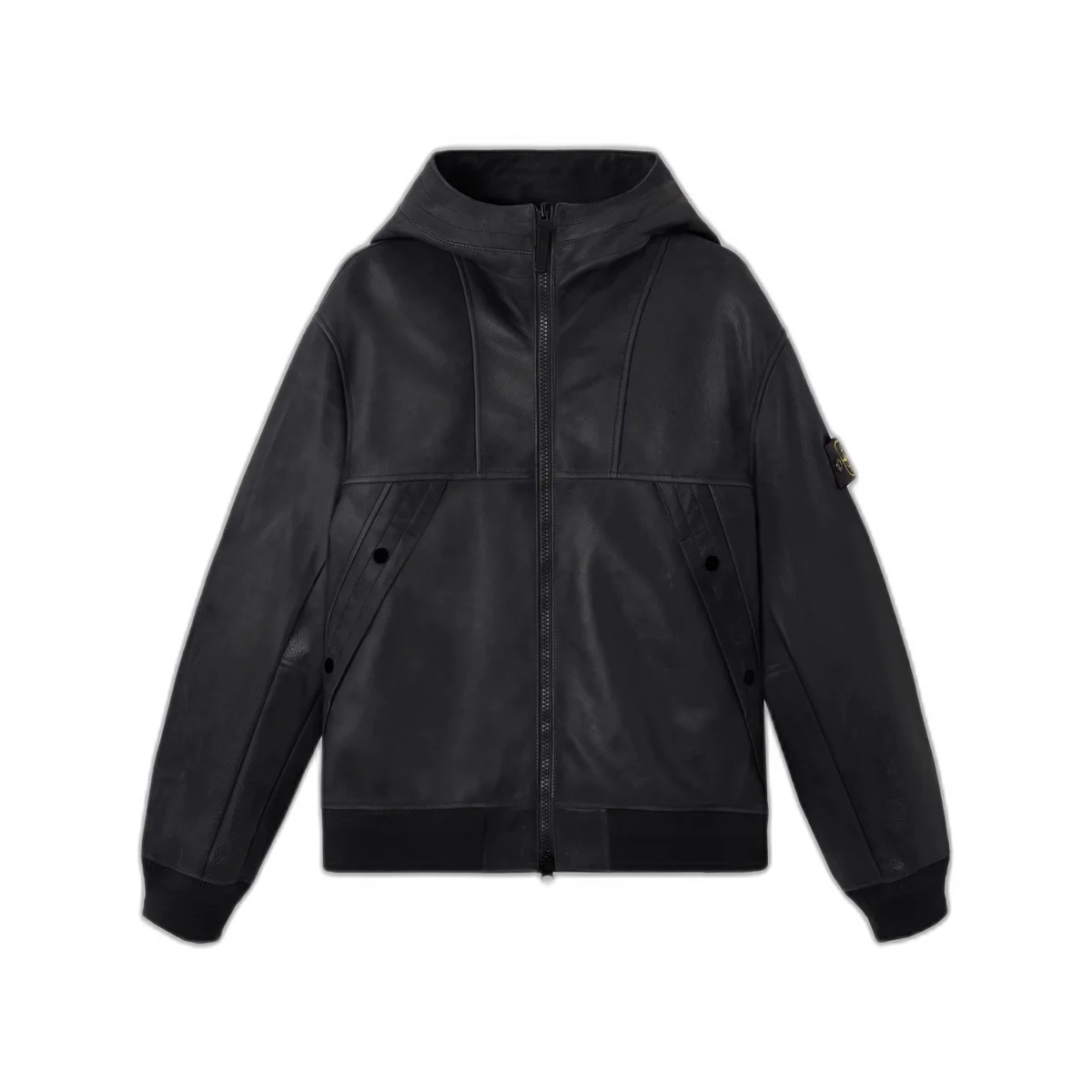 Куртка Stone Island TEXTURED LEATHER - фото 1