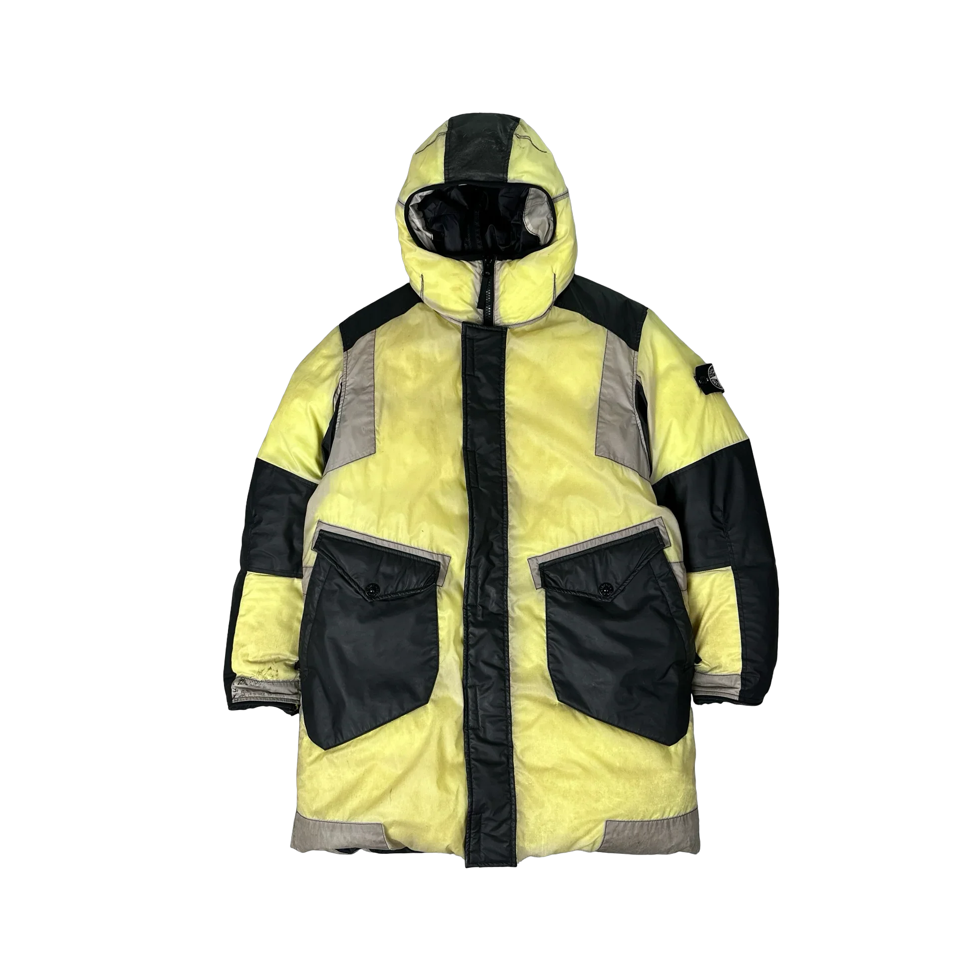 Пуховик Stone Island Resin-T Shell Down Puffer Ice Jacket - фото 1
