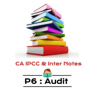 Telegram Channel logo P5 Auditing & Ethics : CA Inter Notes. Free Telegram Channel Analytics