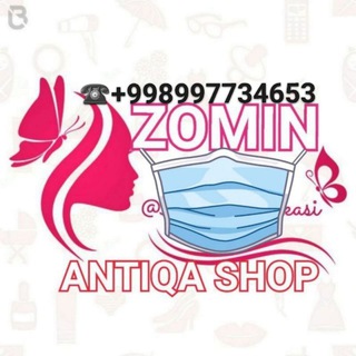 Логотип Телеграм канала ZOMIN ANTIQA SHOPP OPTOM NARXLARDA. Бесплатная аналитика Telegram каналов