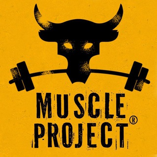 Логотип Телеграм канала Muscle Project. Бесплатная аналитика Telegram каналов