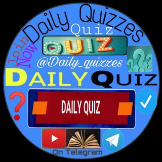 Telegram Channel logo Daily Quizzes. Free Telegram Channel Analytics