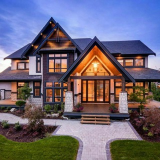 Логотип Телеграм канала krasivye_doma. Бесплатная аналитика Telegram каналов